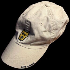 Life Is Good Vintage Rocket Cap & Rocket Pin